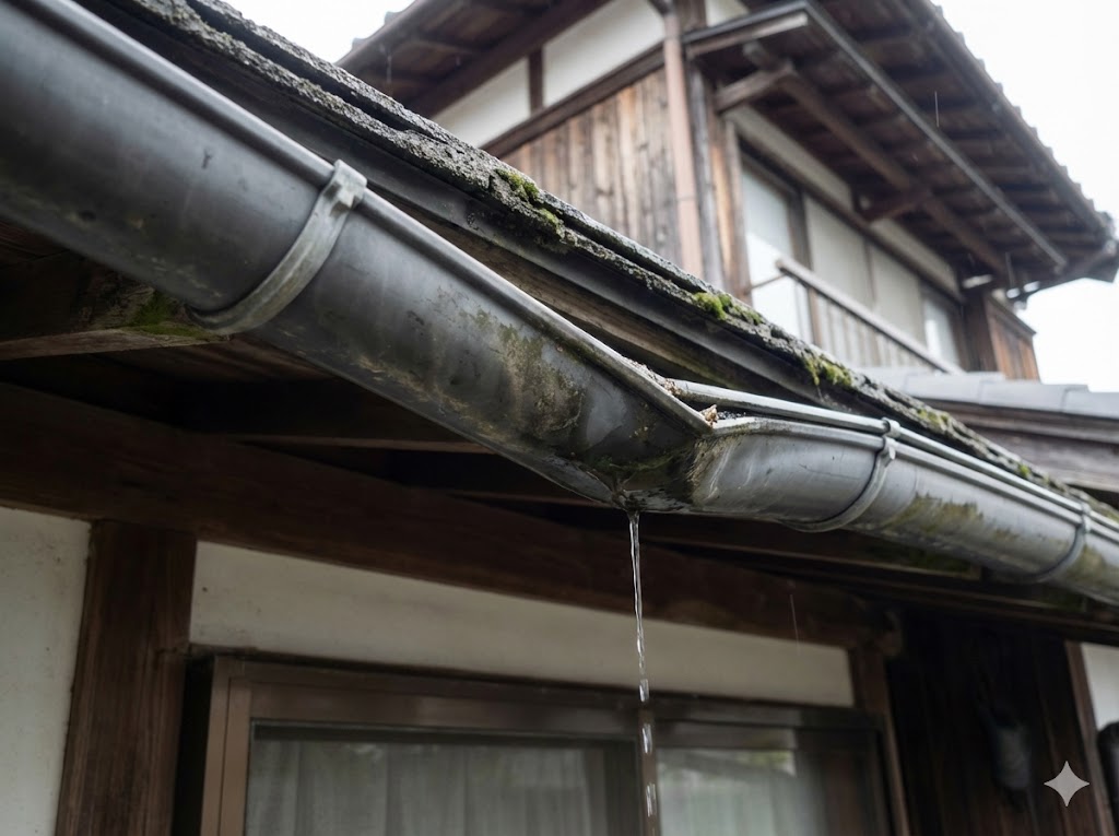 雨樋の歪み・水漏れ